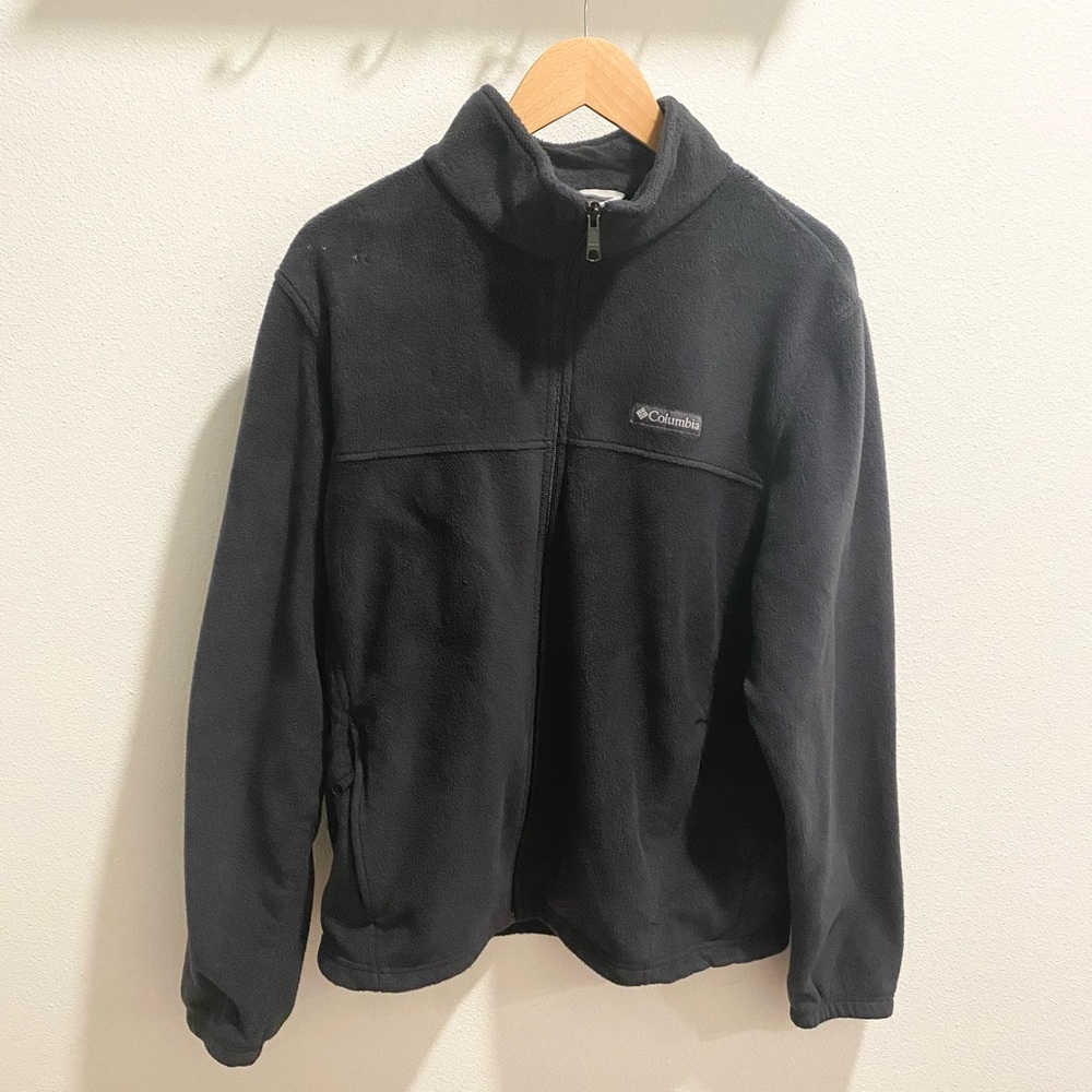 Columbia Men’s Full Zip Fleece Jacket in Black